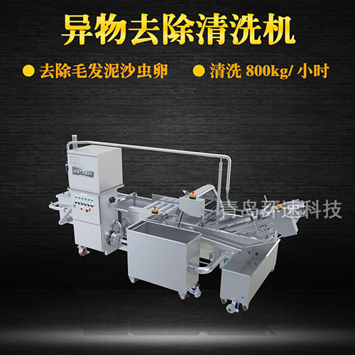 地瓜葉氣泡翻洗機，有效清洗，去除雜質(zhì)